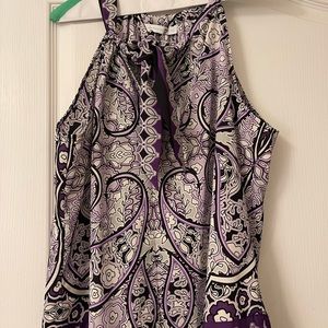 🌺New York and Co sleeveless blouse size XL
